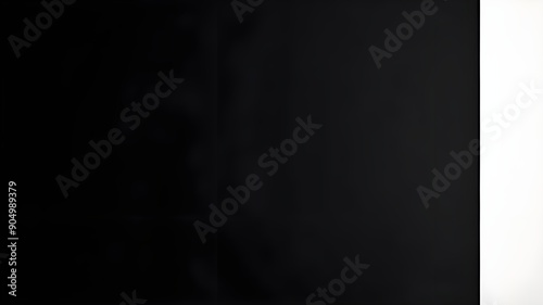 Clean White Background with Minimalist Black Details for Professional Presentations