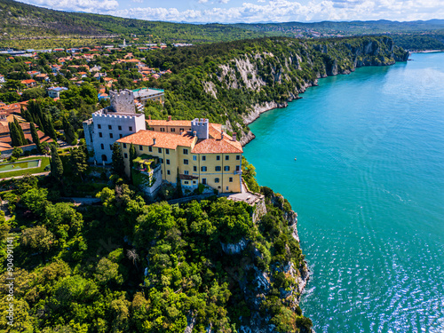Between Duino Castle and Sistiana Bay. A wonder of the upper Adriatic coast.