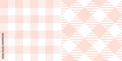 Vector checkered pattern. Tartan, textured seamless twill for flannel shirts, duvet covers, other autumn winter textile mills. Vector Format