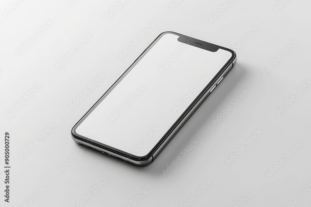 mockup Smartphone, mobile phone, blank screen, isolated on white background, full depth of field , ai mockup Smartphone, mobile phone, blank screen, isolated on white background, full depth of field , ai