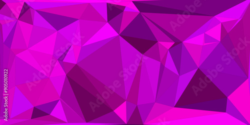 Abstract colors triangle geometric pattern background