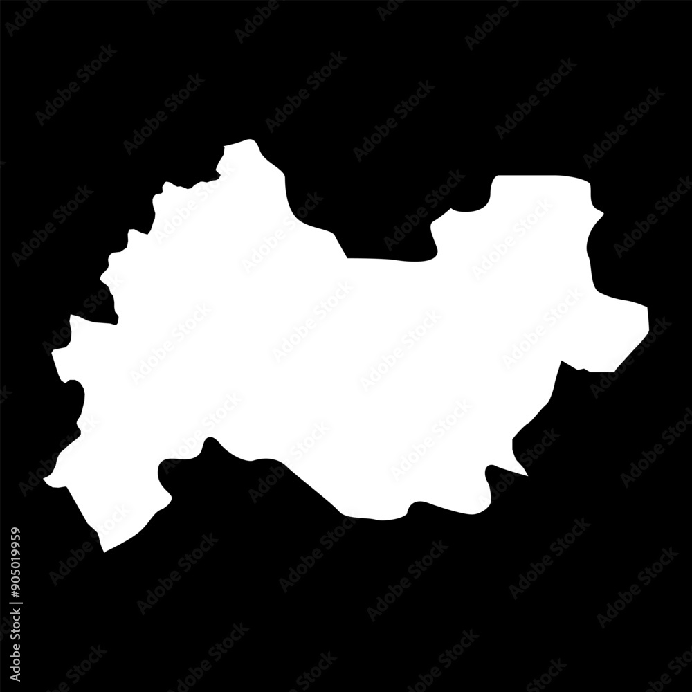Kermanshah province map, administrative division of Iran. Vector illustration. Kermanshah province map, administrative division of Iran. Vector illustration.