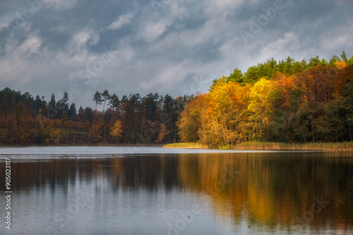 Jesień na pojezierzu photo