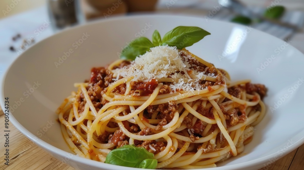 Bolognese spaghetti Bolognese spaghetti