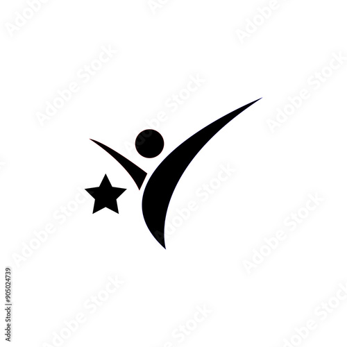 business company simple logo design photo