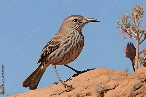 Sage Thrasher Generative AI photo