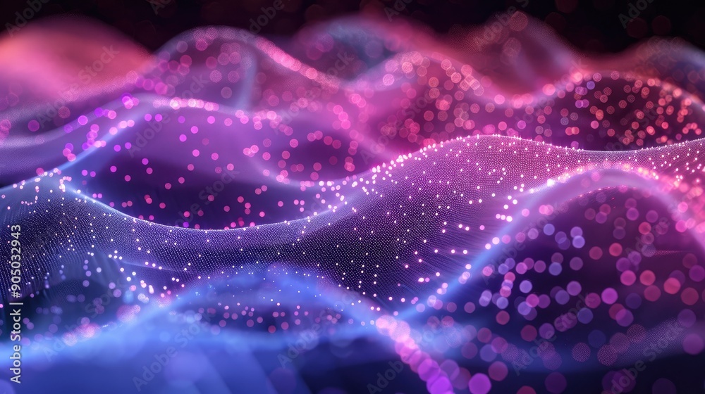 Holographic waves flowing seamlessly