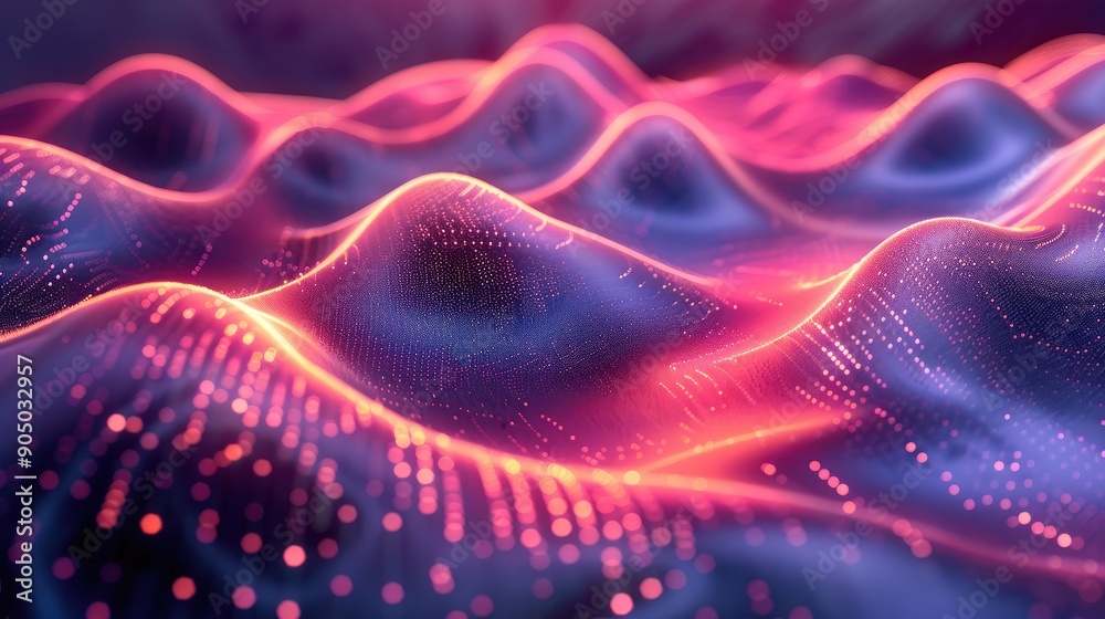 Holographic waves flowing seamlessly