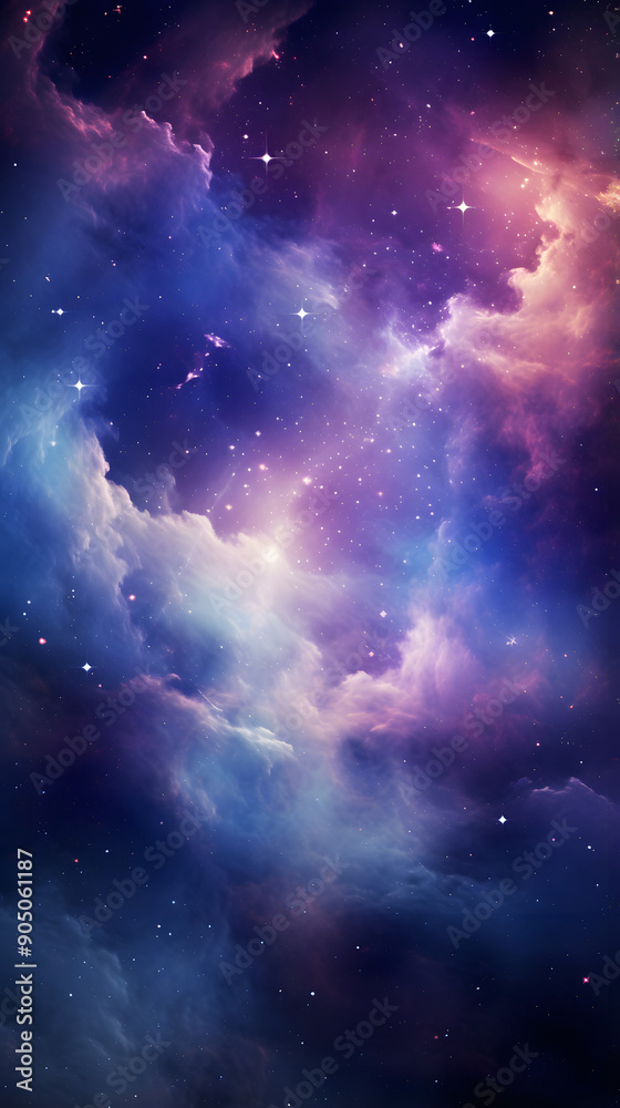 Digital colorful starry sky abstract graphic poster background Digital colorful starry sky abstract graphic poster background