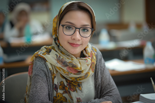 Muslim teacher