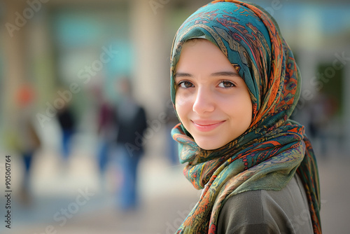Muslim teen