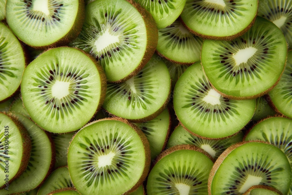 background of many kiwi slices background of many kiwi slices