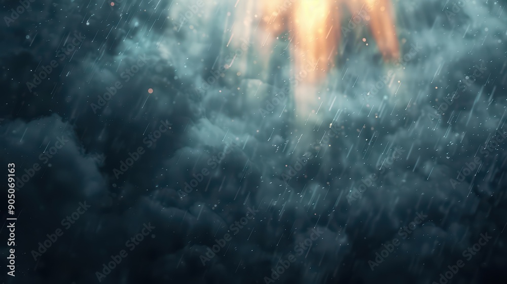Fototapeta premium Extreme weather concept