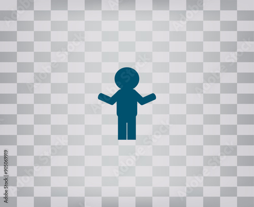 Vector illustration on a gray background with a gradient