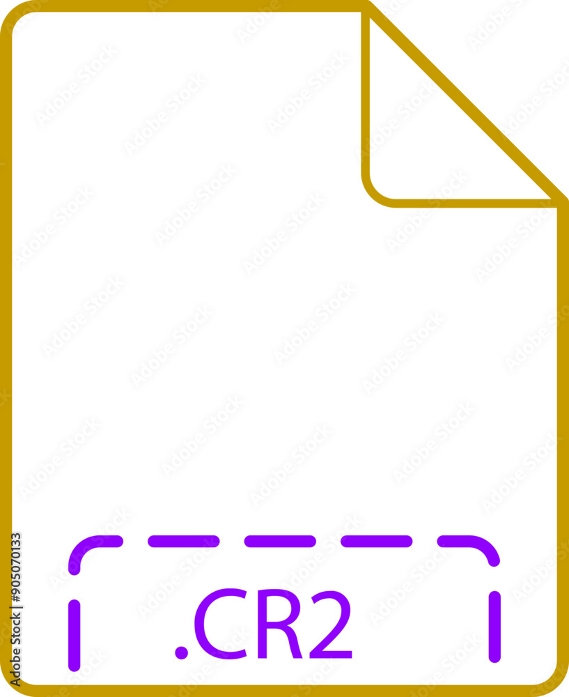 CR2 File icon minsk dashed rounded outline CR2 File icon minsk dashed rounded outline