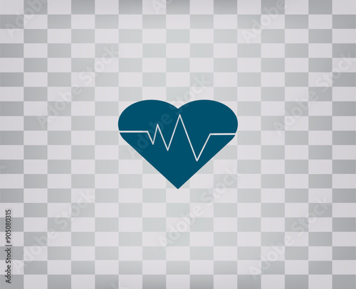 Vector illustration on a gray background with a gradient