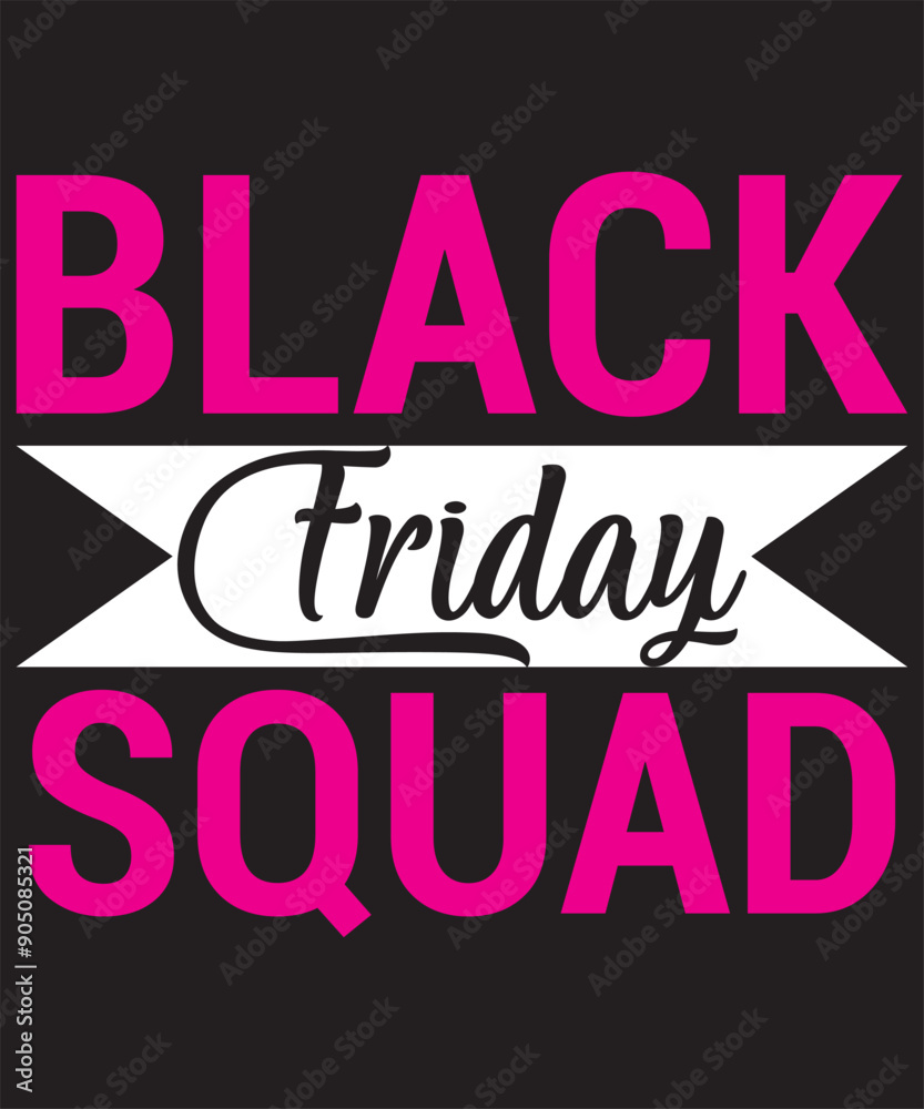 Fototapeta premium black friday t-shirt design