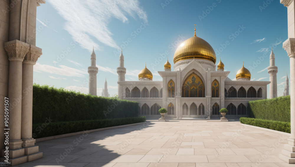 Fototapeta premium Temple's Entrance