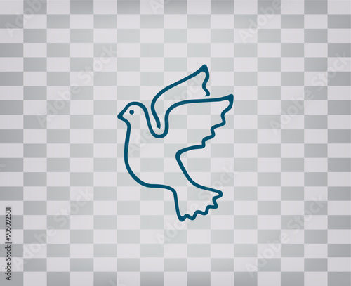 Vector illustration on a gray background with a gradient