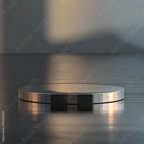 Beautiful Of 3d Realistic Of Empty podium mockup stage realistic for Product Showcase