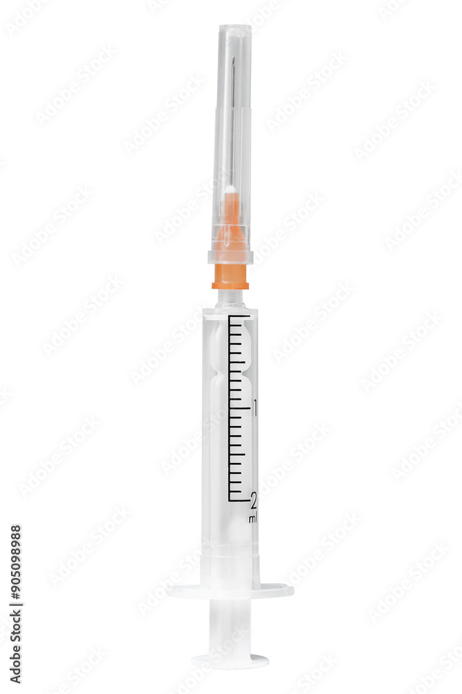 Closeup of an empty syringe mockup transparent png Closeup of an empty syringe mockup transparent png