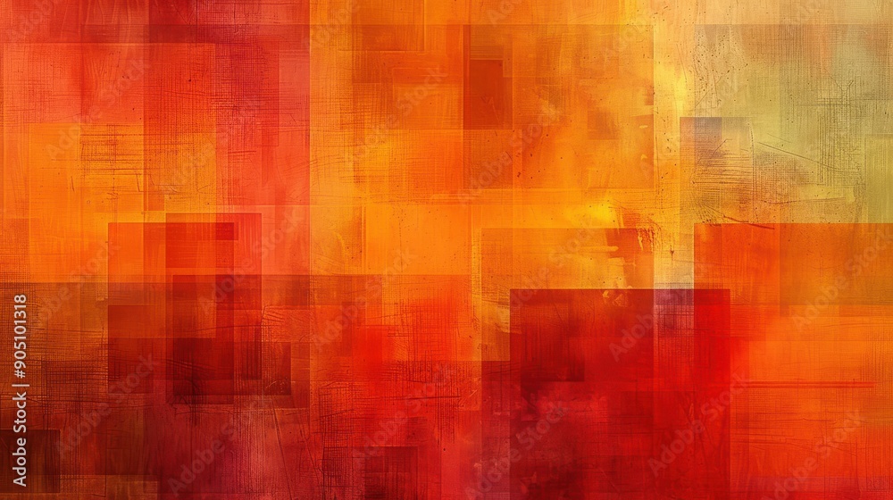 Dynamic Abstract Geometric Background in Warm Autumn Tones with Rich Texture. Dynamic Abstract Geometric Background in Warm Autumn Tones with Rich Texture.