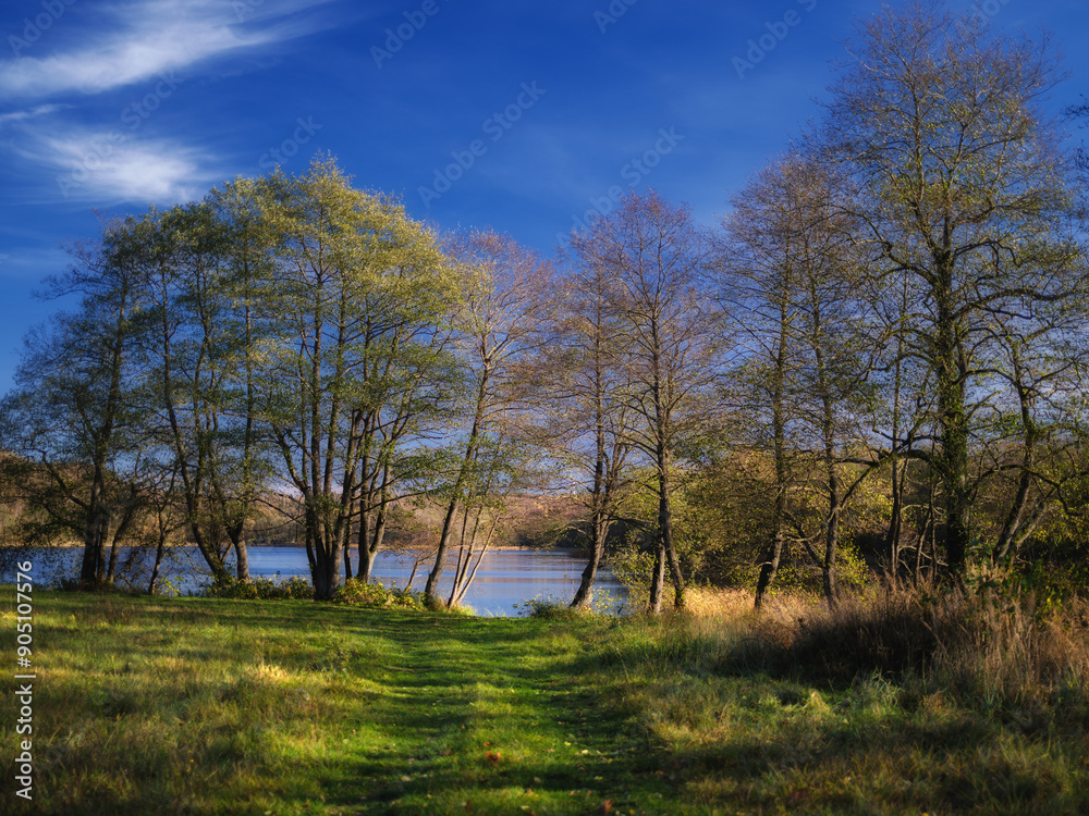 Obraz premium Nad jeziorem