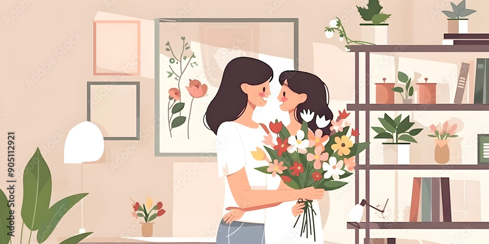 Celebrating Love with Flowers Celebrating Love with Flowers