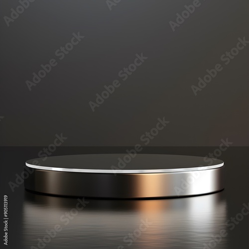 Beautiful Of 3d Realistic Of Empty podium mockup stage realistic for Product Showcase