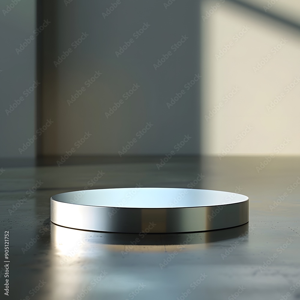 Beautiful Of 3d Realistic Of Empty podium mockup stage realistic for Product Showcase