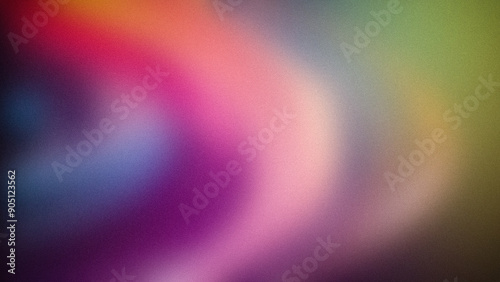 Captivating 4K gradient with a grainy texture, blending vibrant shades of pink, purple, blue, green, and orange. Perfect for modern backgrounds, wallpapers, and digital art