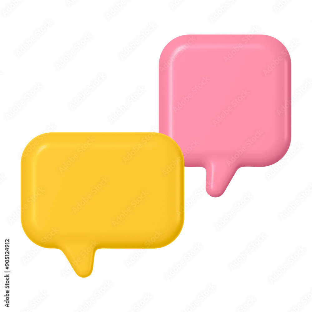 3D speech bubble png, digital marketing graphic 3D speech bubble png, digital marketing graphic