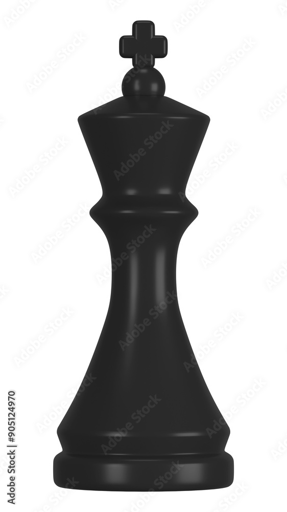 King png chess piece clipart, 3D black graphic on transparent background King png chess piece clipart, 3D black graphic on transparent background