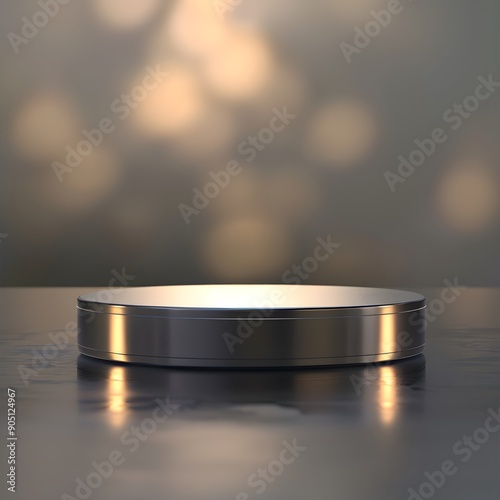 Beautiful Of 3d Realistic Of Empty podium mockup stage realistic for Product Showcase