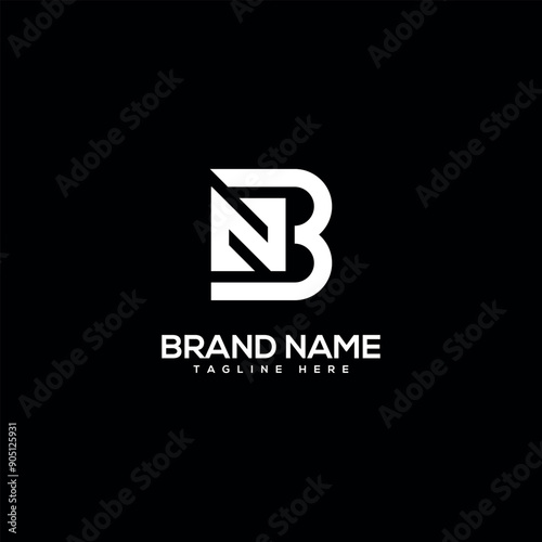 BN NB Alphabet Letter logo design. Initial Vector Element. Free Download BN NB Alphabet Letter logo design. Initial Vector Element. - GFXLoad