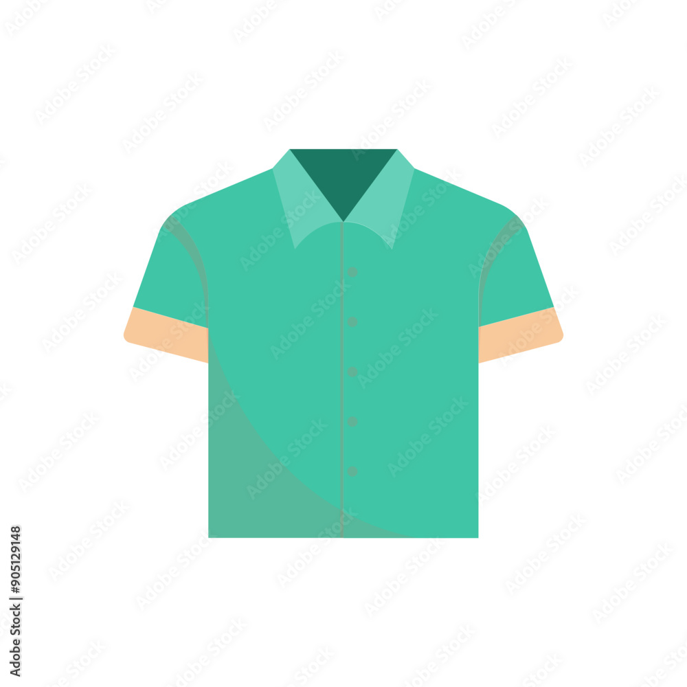 Man shirt minimalist vector illustration ,simple transparent graphic element .Isolated on white background Man shirt minimalist vector illustration ,simple transparent graphic element .Isolated on white background