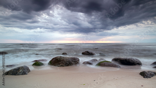 Fototapeta Naklejka Na Ścianę i Meble -  The landscape on the Baltic Sea.