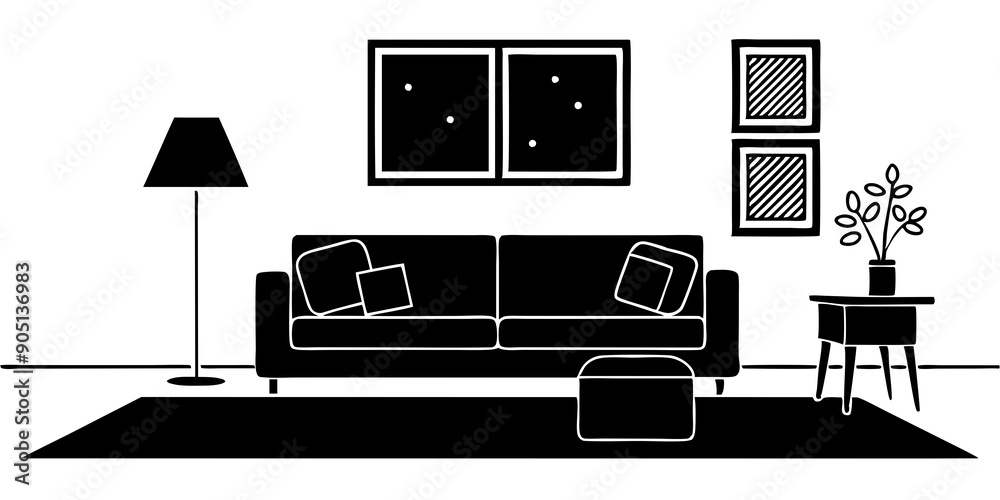 Innovative Living Room Silhouette Concepts for Unique Home Styling Innovative Living Room Silhouette Concepts for Unique Home Styling