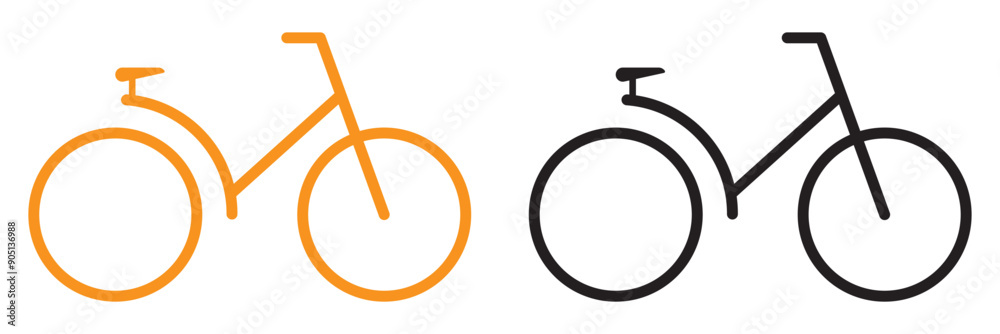 Bicycle vector icon. Bicycle flat sign design. Bicycle symbol pictogram. Bicycle icon set isolated on white background. Bicycle vector icon. Bicycle flat sign design. Bicycle symbol pictogram. Bicycle icon set isolated on white background.