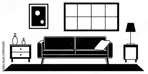 Innovative Living Room Silhouette Concepts for Unique Home Styling