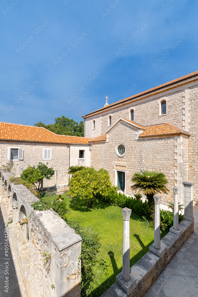 Dominican Monastery of St Peter the Martyr in Stari Grad on island of Hvar, Croatia