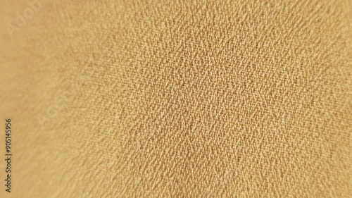 Wallpaper Mural Texture of sand yellow color background from woven textile material, shaking, macro view Torontodigital.ca