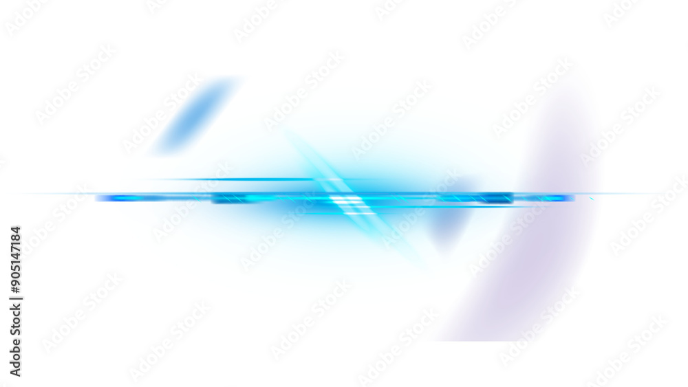Png blue anamorphic lens flare transparent design element Png blue anamorphic lens flare transparent design element
