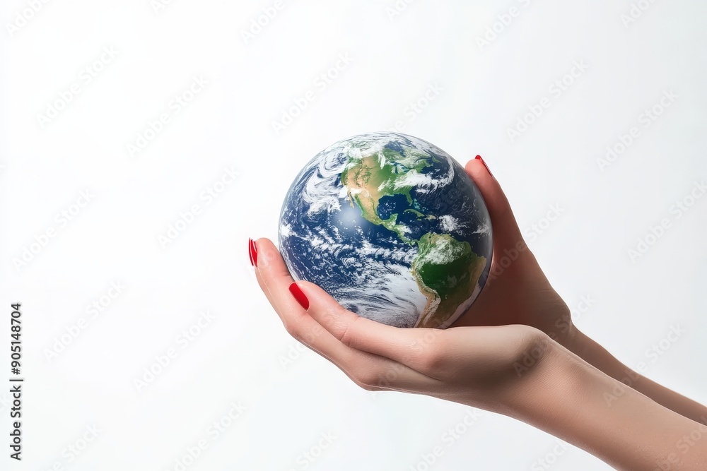 hands holding earth hands holding earth