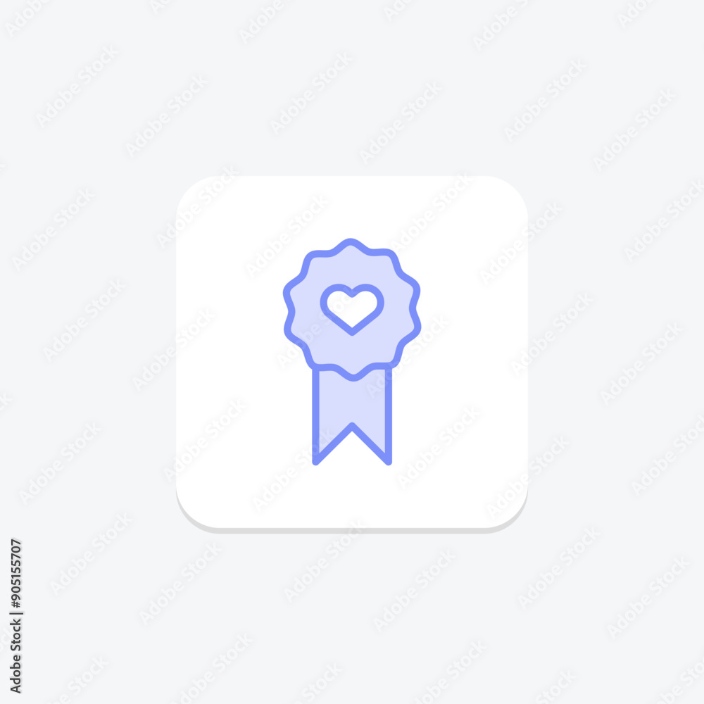 Volunteer Drive duotone line icon , vector, pixel perfect, illustrator file Volunteer Drive duotone line icon , vector, pixel perfect, illustrator file