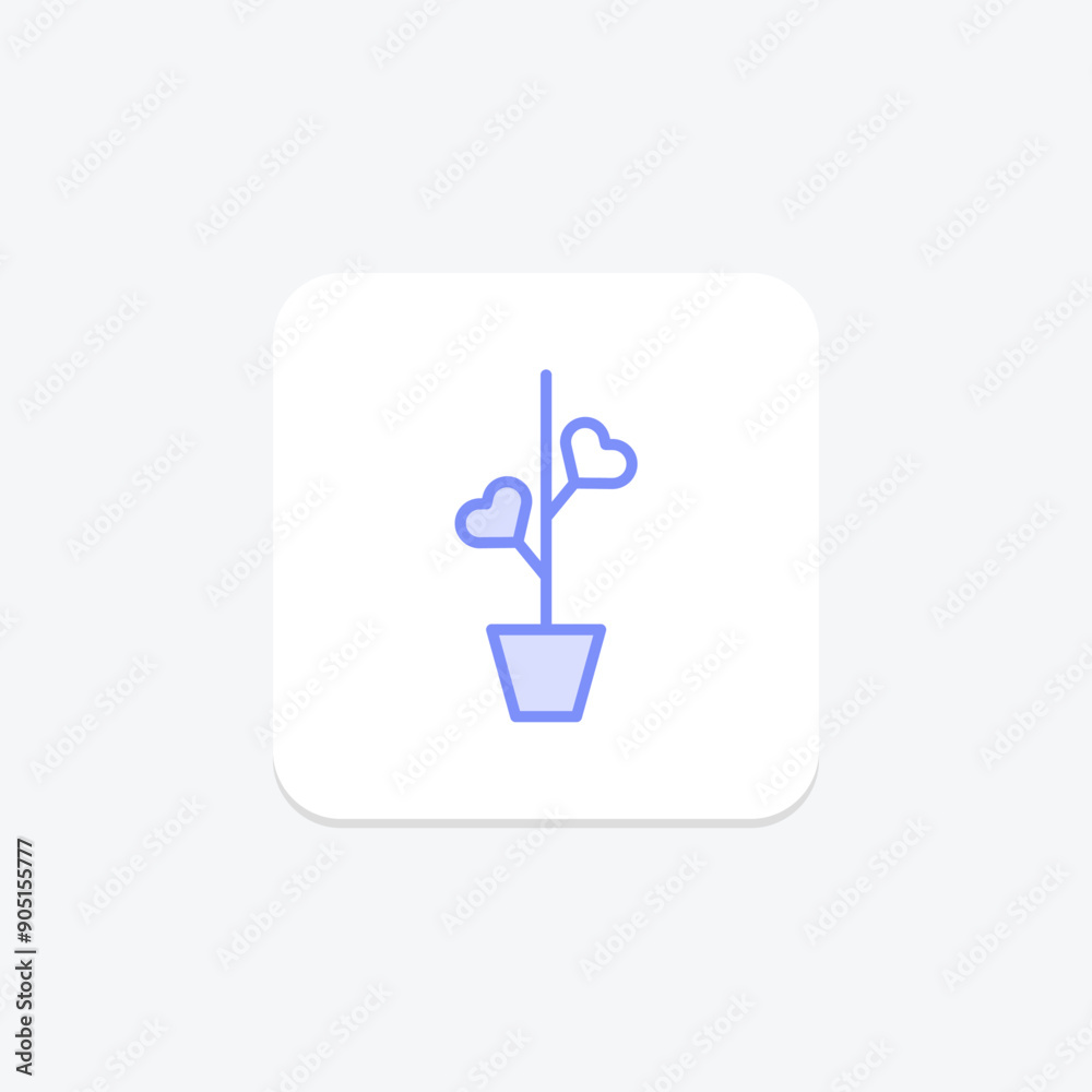 Volunteer Connection duotone line icon , vector, pixel perfect, illustrator file