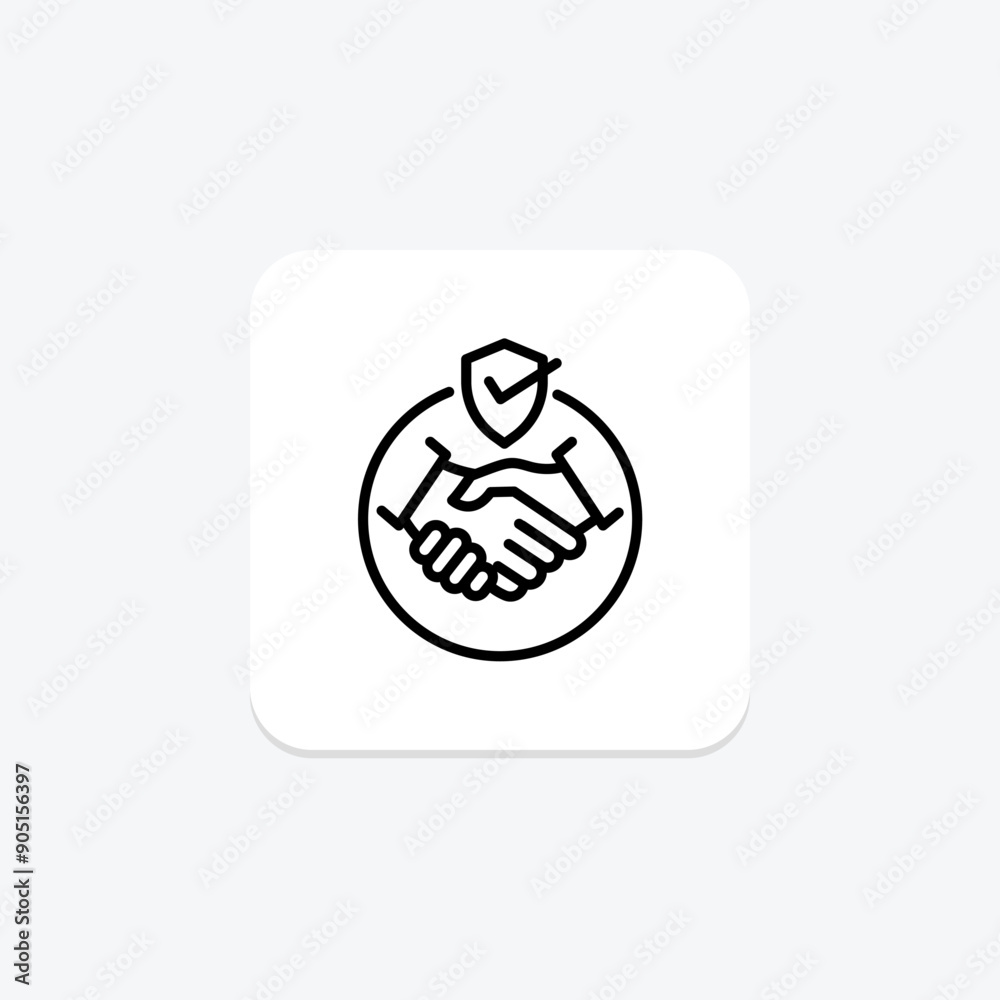 Volunteer Work line icon , vector, pixel perfect, illustrator file Volunteer Work line icon , vector, pixel perfect, illustrator file