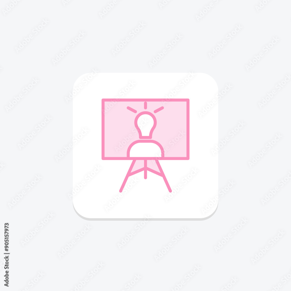 Meeting Collaboration duotone line icon , vector, pixel perfect, illustrator file Meeting Collaboration duotone line icon , vector, pixel perfect, illustrator file