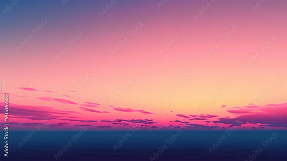 The expanse of the evening sky with a gradient of beaufitul colors The expanse of the evening sky with a gradient of beaufitul colors