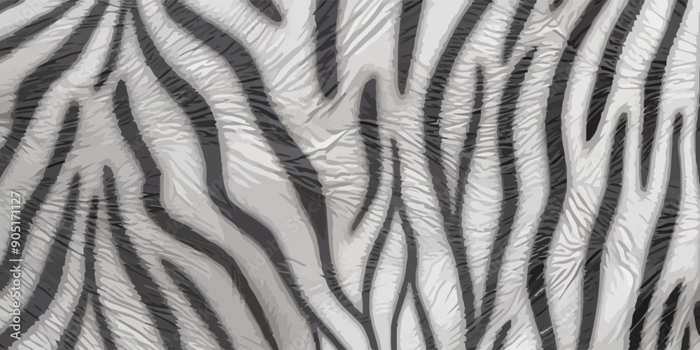 White bengal tiger leather. Leather texture background. White tiger skin texture. Vector illustration. White bengal tiger leather. Leather texture background. White tiger skin texture. Vector illustration.
